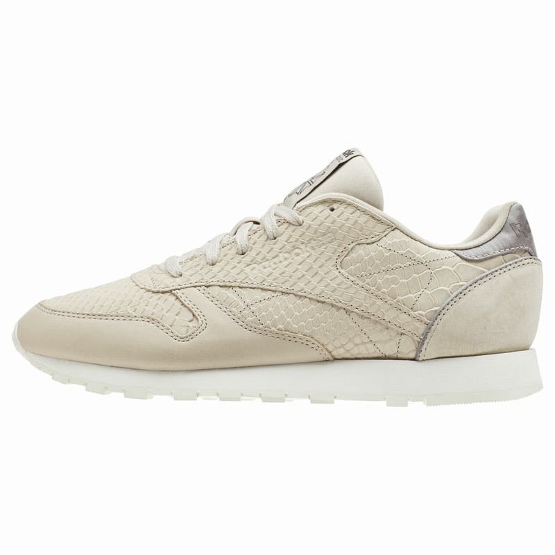 Tenisi Reebok Classic Leather Dama Bej Romania JL7283YU